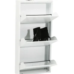 KARE Design Meuble à chaussures Caruso 3 blanc (Mailorder)><noscript><img width=