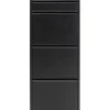 KARE Design Meuble à chaussures Caruso 3+1 noir (MO)> Meubles