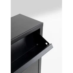 KARE Design Meuble à chaussures Caruso 3+1 noir (MO)><noscript><img width=