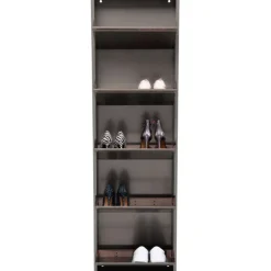KARE Design Meuble à chaussures Caruso 5 argenté (Mailorder)><noscript><img width=