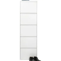 KARE Design Meuble à chaussures Caruso 5 blanc><noscript><img width=