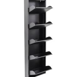 KARE Design Meuble à chaussures Caruso 5 anthracite (Mailorder><noscript><img width=