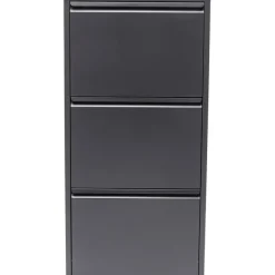 KARE Design Meuble à chaussures Caruso 3 anthracite> Meubles