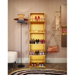 KARE Design Meuble à chaussures Caruso 5 jaune (MO)><noscript><img width=