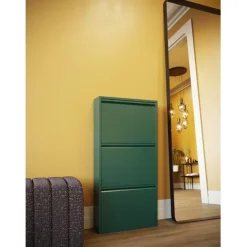 KARE Design Meuble à chaussures Caruso 3 vert (MO)> Meubles