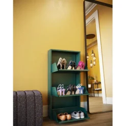 KARE Design Meuble à chaussures Caruso 3 vert (MO)><noscript><img width=