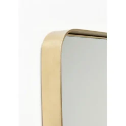 KARE Design Miroir Curve laiton 80x120cm><noscript><img width=