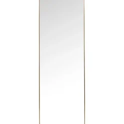 KARE Design Miroir Curve laiton 70x200cm> Meubles