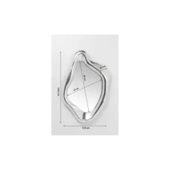 KARE Design Miroir Hologram argenté 119x76cm><noscript><img width=