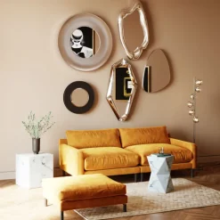 KARE Design Miroir Hologram argenté 117x68cm><noscript><img width=