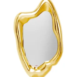 KARE Design Miroir Hologram doré 117x68cm> Meubles