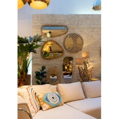 KARE Design Miroir mural Bora Bora 65x77cm> Meubles