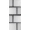 KARE Design Miroir mural Brick noir 71x182cm> Meubles