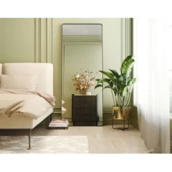 KARE Design Miroir Ombra MO Soft noir 80x200cm><noscript><img width=