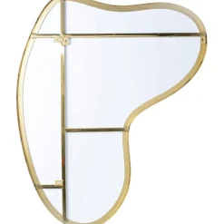 KARE Design Miroir Shape laiton 110x120cm><noscript><img width=