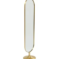 KARE Design Miroir sur pied Curve laiton 40x170cm><noscript><img width=