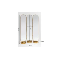 KARE Design Miroir sur pied Curve 106x166cm><noscript><img width=