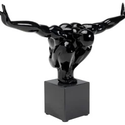 KARE Design Objet décoratif athlète noir 75cm><noscript><img width=