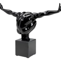 KARE Design Objet décoratif athlète noir 75cm><noscript><img width=