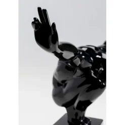 KARE Design Objet décoratif athlète noir 75cm><noscript><img width=