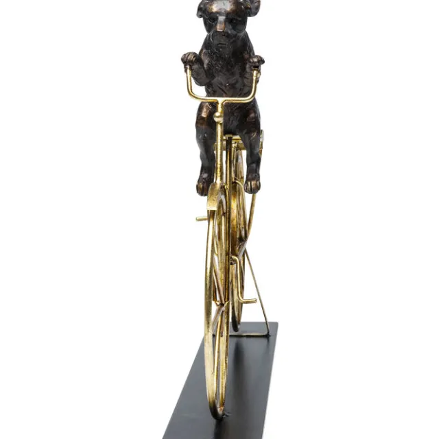 KARE Design Objet décoratif Dog With Bicycle 44cm> Accessoires