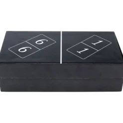 KARE Design Objet décoratif Domino noir 24x7cm> Accessoires