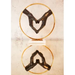 KARE Design Objet décoratif Elements Heart Hand 33cm><noscript><img width=