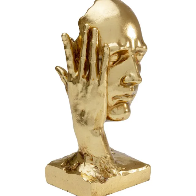 KARE Design Objet décoratif In my Mind doré 30cm> Accessoires