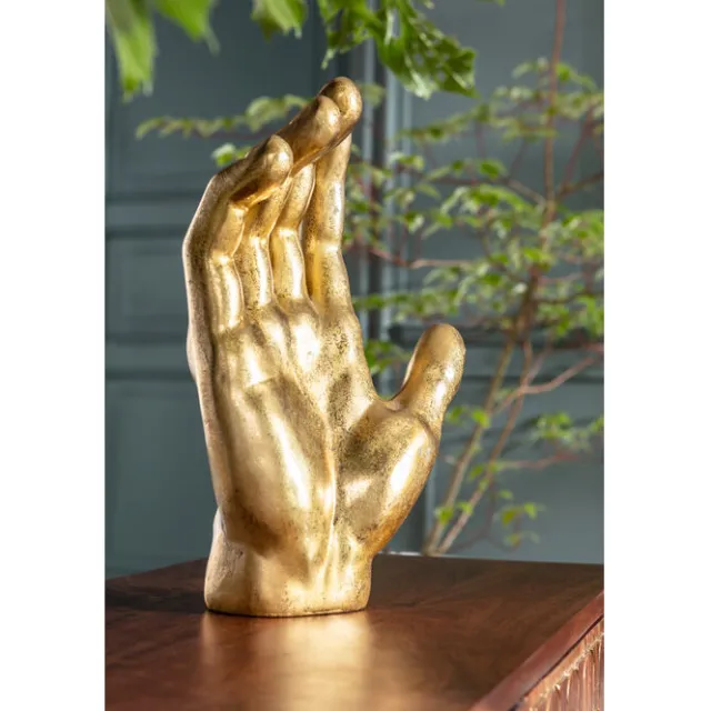 KARE Design Objet décoratif Mano doré 35cm> Accessoires