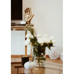 KARE Design Objet décoratif Mano doré 35cm><noscript><img width=