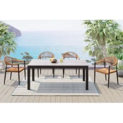 KARE Design Outdoor Set Sorento bleu (5-pcs)> Meubles