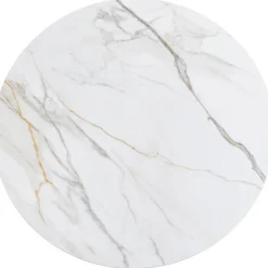 KARE Design Plateau de table Invitation rond Ceramic blanc Ø9> Meubles