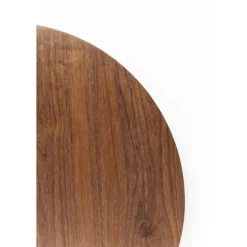KARE Design Plateau de table Invitation rond noyer Ø90cm><noscript><img width=