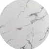 KARE Design plateau de table Schickeria marbre blanc Ø80c> Meubles