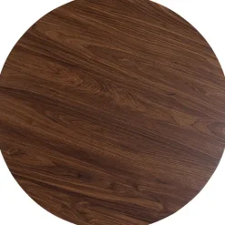 KARE Design plateau de table Schickeria noyer Ø110cm> Meubles