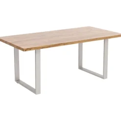 KARE Design Plateau de table Tavola bord droit chêne 160x80><noscript><img width=