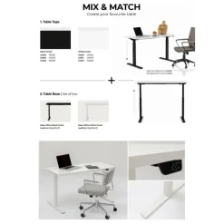 KARE Design Plateau de table Tavola Smart blanc 160x80> Meubles