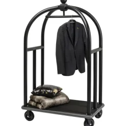 KARE Design Porte-bagages VIP Vegas noir mat><noscript><img width=