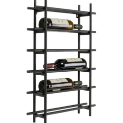 KARE Design Porte-bouteilles Cape Town noir 45x68cm> Meubles