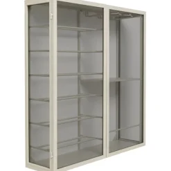 KARE Design Porte-bouteilles mural Porto greige 75x80cm> Meubles