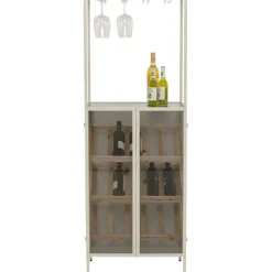 KARE Design Porte-bouteilles Porto Bar greige 60x170cm> Meubles