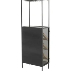 KARE Design Porte-bouteilles Porto Bar noir 60x170cm><noscript><img width=