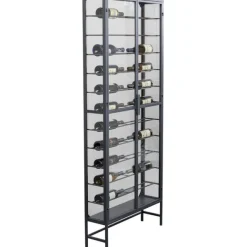 KARE Design Porte-bouteilles Porto Noir 75x180cm> Meubles