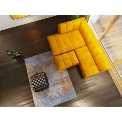 KARE Design Pouf Belami velours ambre><noscript><img width=