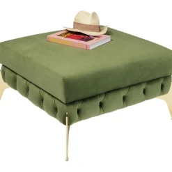 KARE Design Stool Bellissima velours vert 80cm><noscript><img width=
