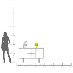 KARE Design Support-écouteur  transparent jaune> Accessoires