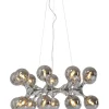 KARE Design Suspension Atomic Balls argenté Ø74cm> Luminaires