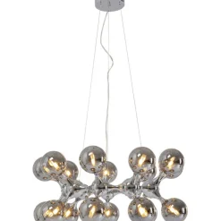 KARE Design Suspension Atomic Balls argenté Ø74cm><noscript><img width=