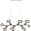 KARE Design Suspension Atomic Balls Smoke 190cm> Luminaires