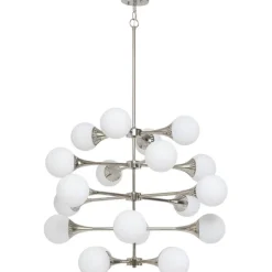 KARE Design Suspension Bulb Fiction 20 argenté Ø102cm><noscript><img width=